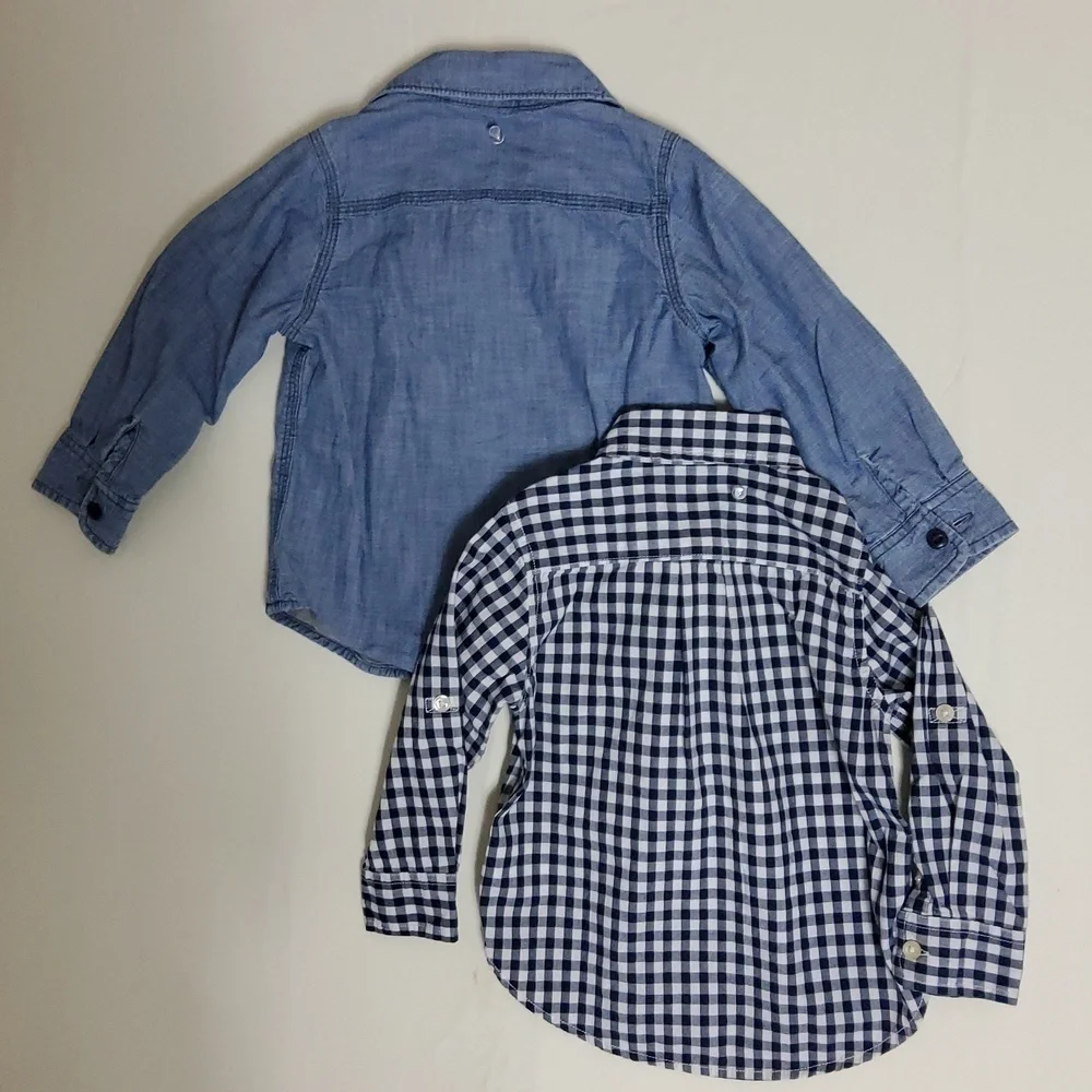 Baby Gap boy's   shirts  Size 3 years.